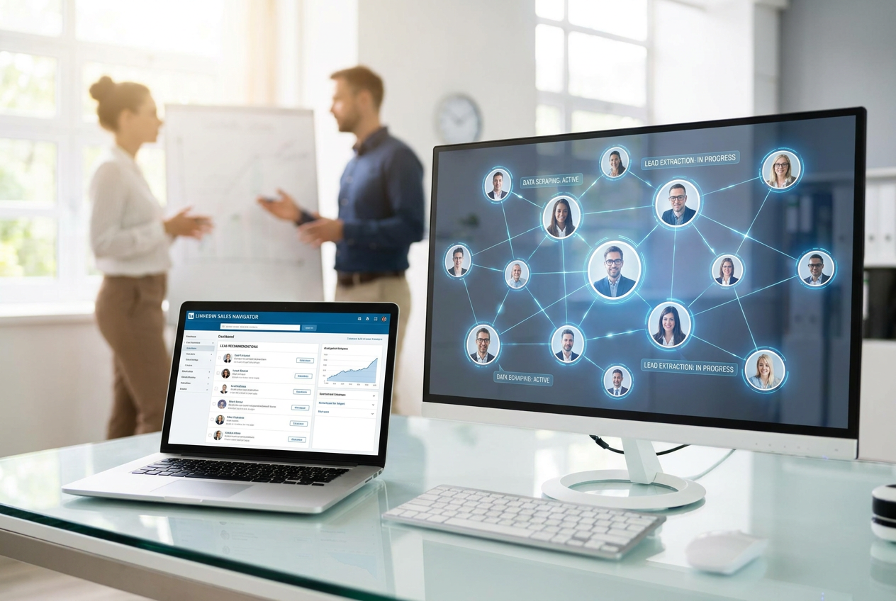 Scraping LinkedIn base prospects