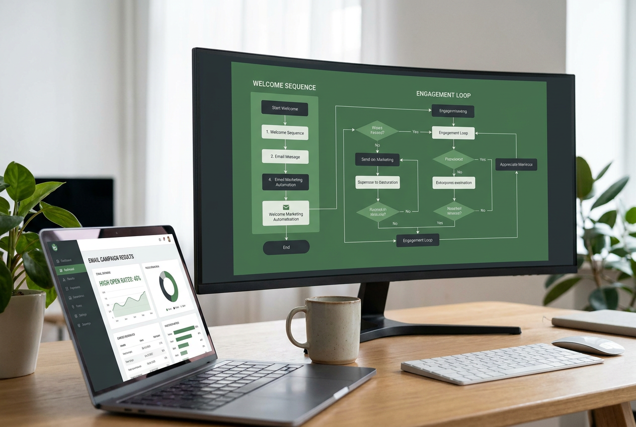 Tunnel vente email automation